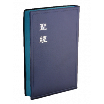 聖經-和合大字膠面神版新彩邊典雅(藍)