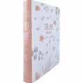 聖經-和合大字橫排彩皮神版索引(粉橘)