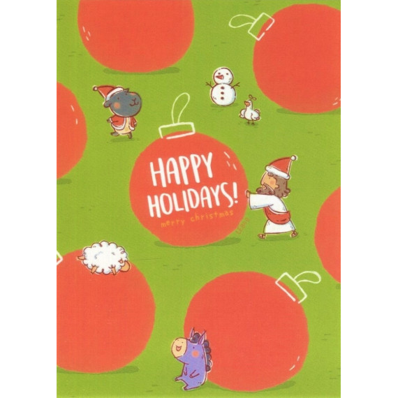聖誕明信片-HAPPY HOLIDAY