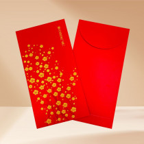豐盛恩典/浮雕燙金紅包3入